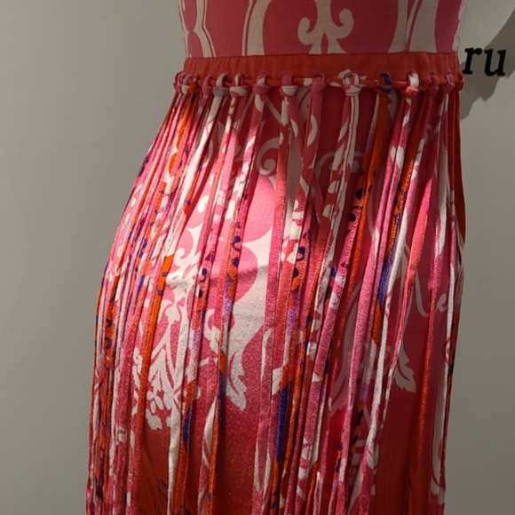 Bebe Fringes Cotton Dress - Picture 6 of 8